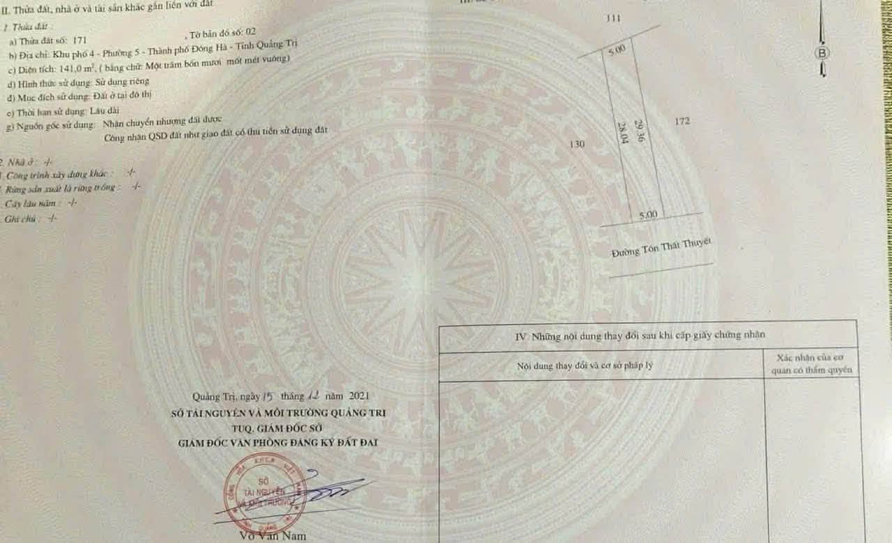 BÁN LÔ ĐẤT MẶT TIỀN ĐƯỜNG TÔN THẤT THUYẾT, ĐÔNG HÀ 16 770565103 27065674313106972 1168160705686385959 n